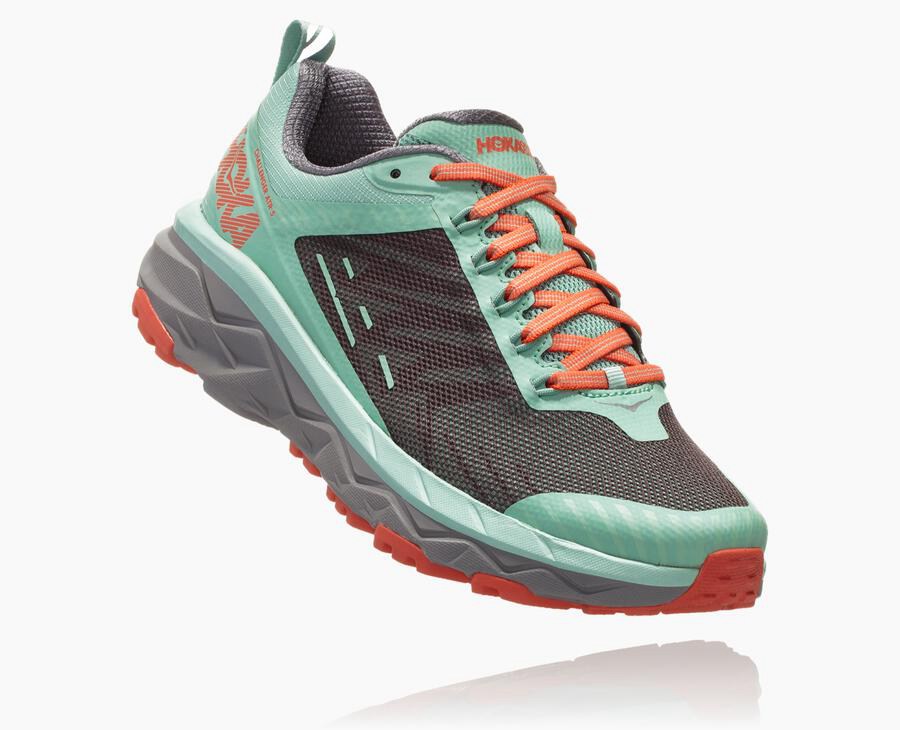 Hoka One One Trainers Womens Green/Black - Challenger ATR 5 - 42367MOGW